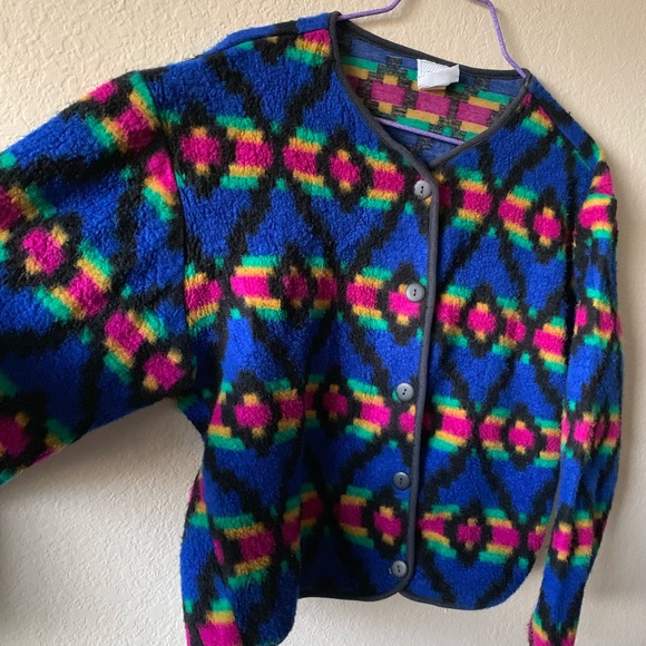 David Wayne vintage southwestern sweater - Picture 3 of 6